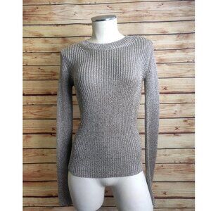 Theory Gildi Zebra Gold Sweater